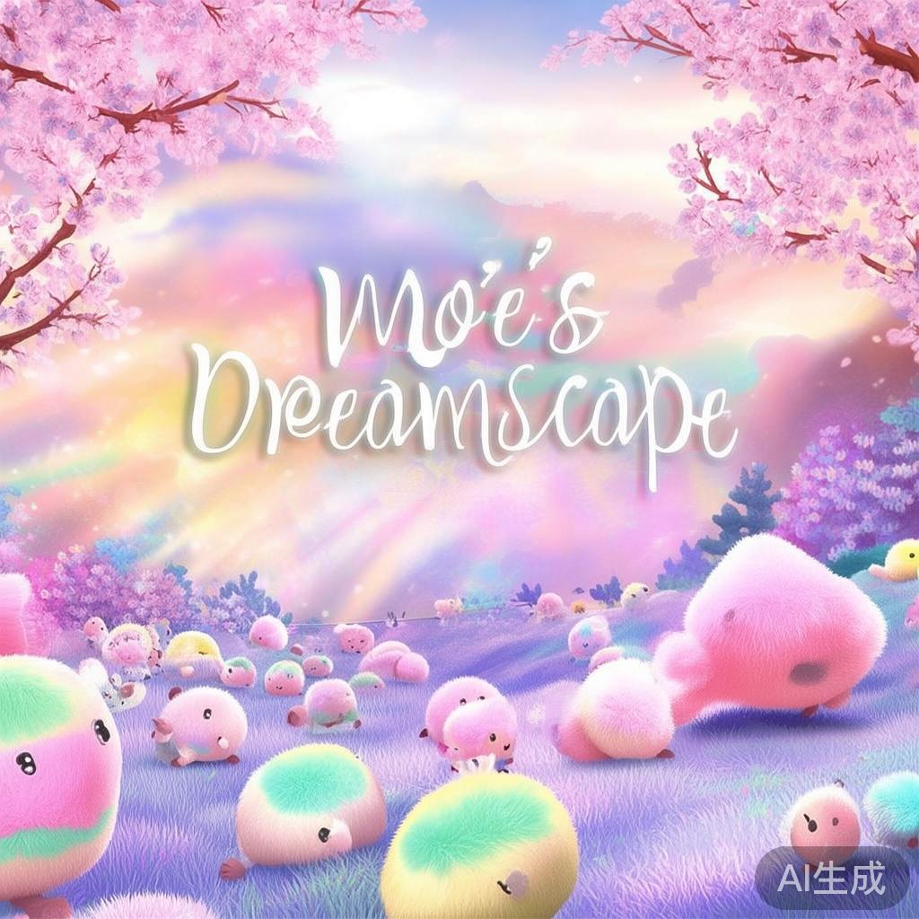 萌系可爱唯美卡通背景图片