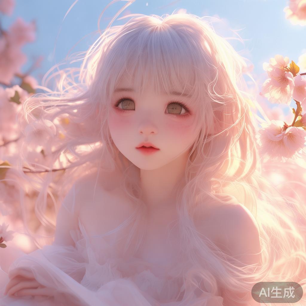 软萌漫风唯美女生图片