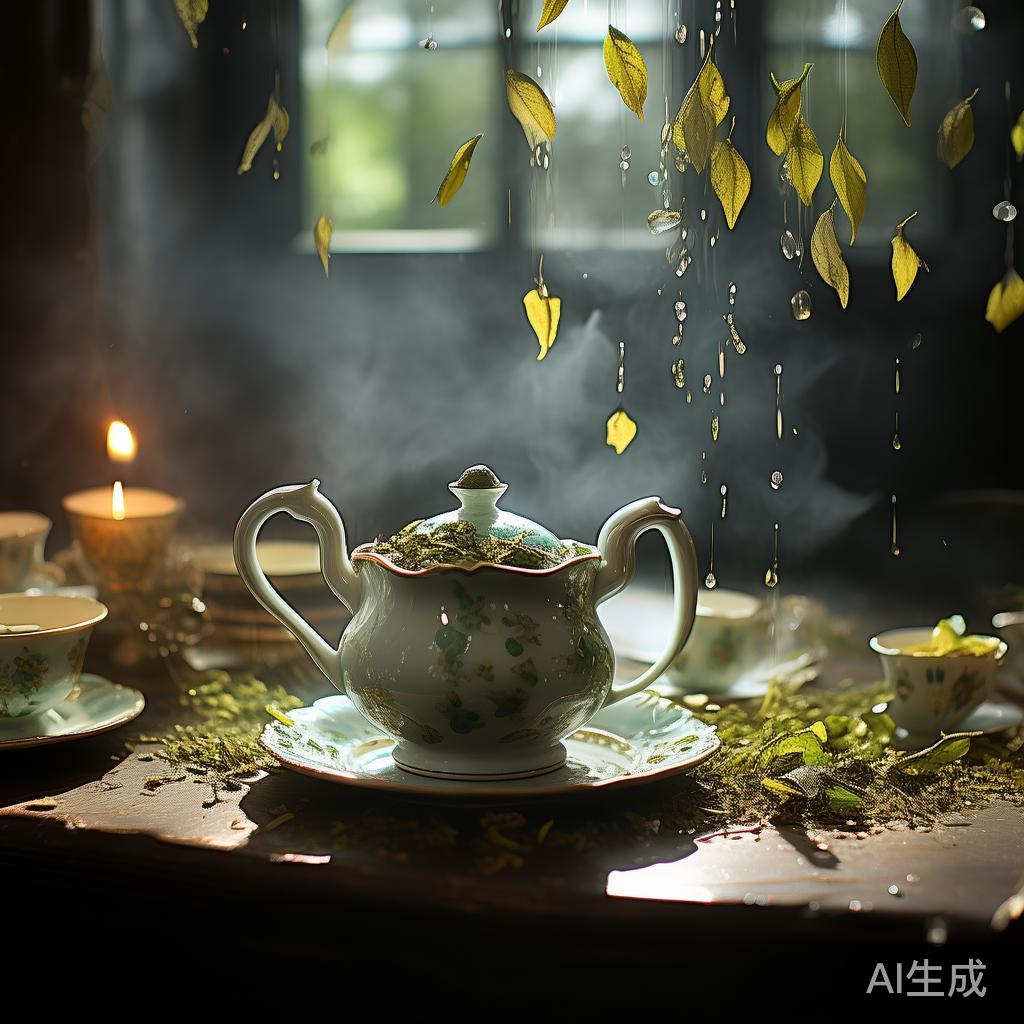 茶叶落泪 图片大全