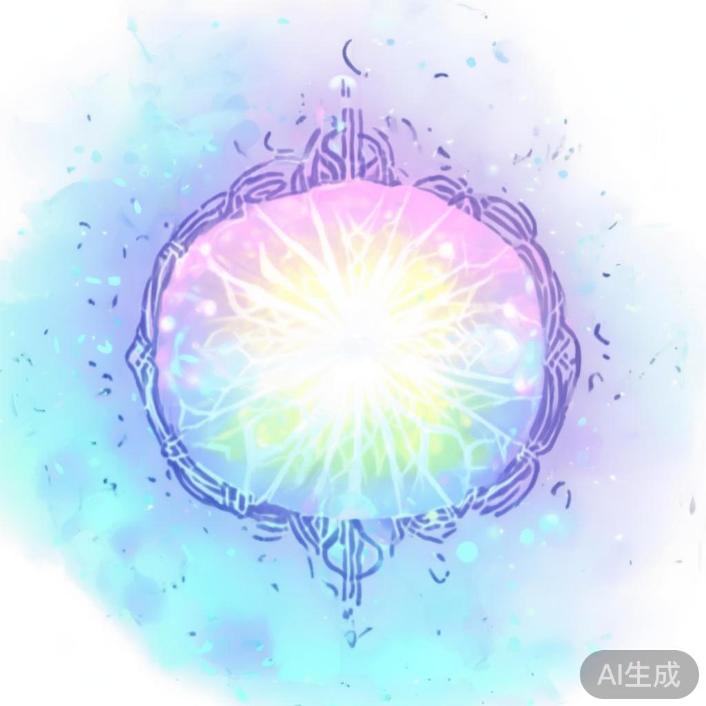 萌系简笔画碎光图片