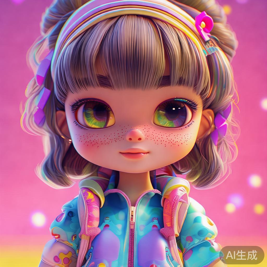 90后Q版美女卡通图片
