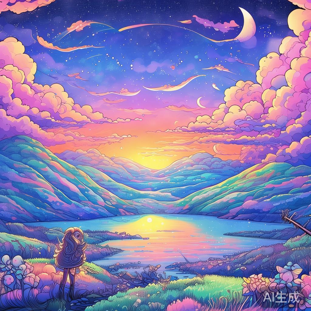 非主流唯美图片：动漫漫境绘卷