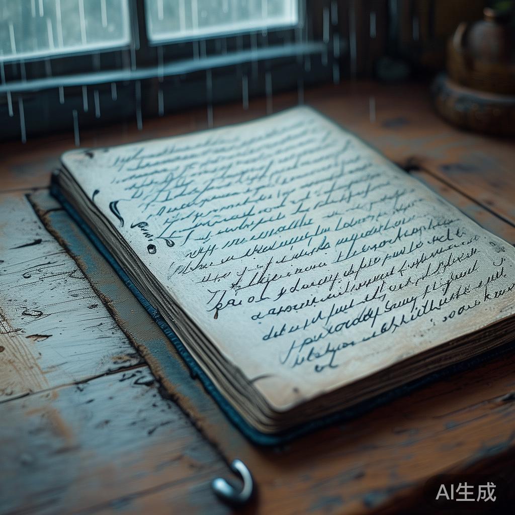 图片：手绘海报的小伤感日记