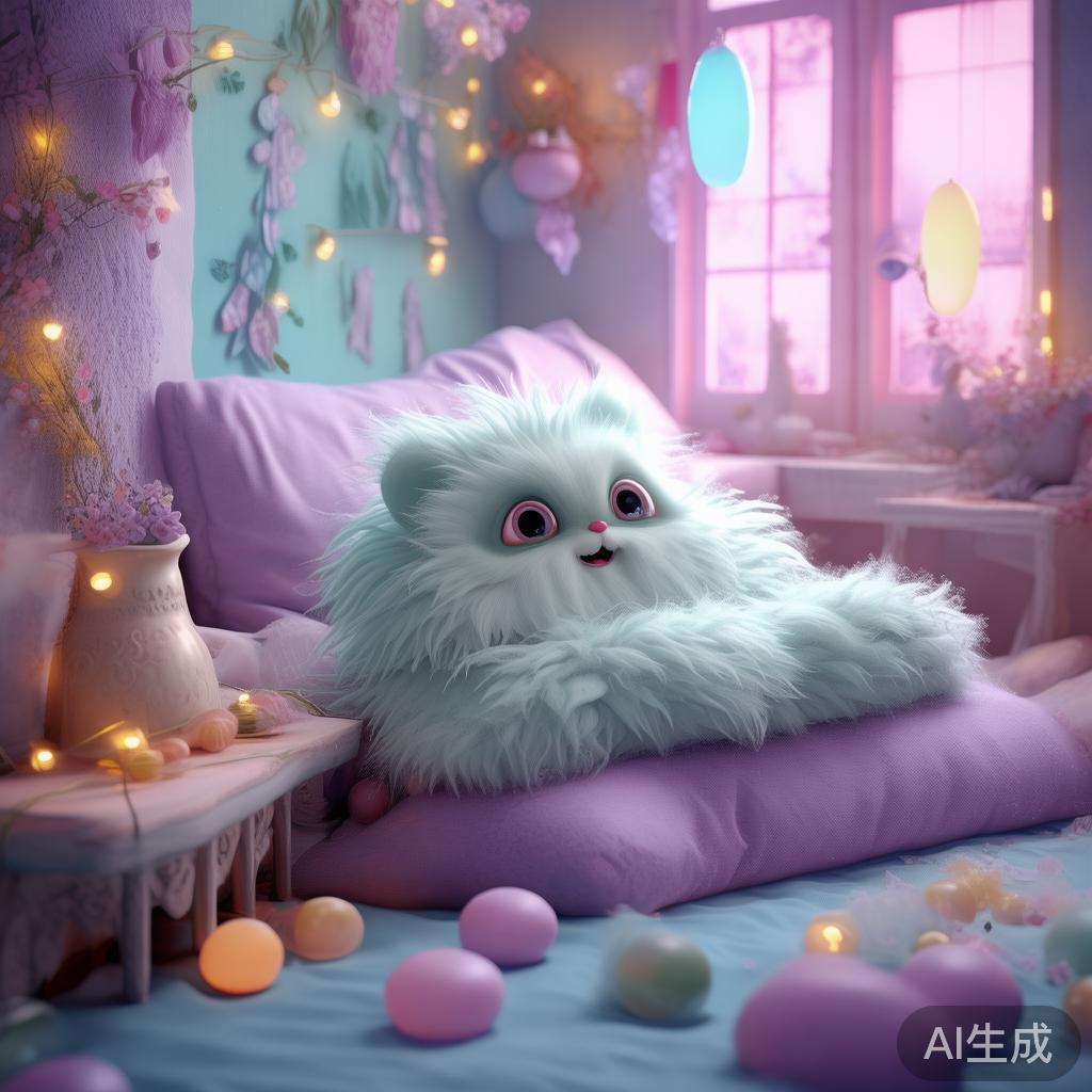 卡通唯美桌面图片：萌系梦幻小角落
