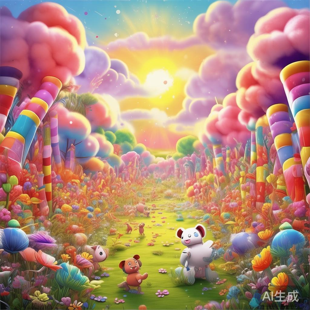 萌趣美丽背景图片