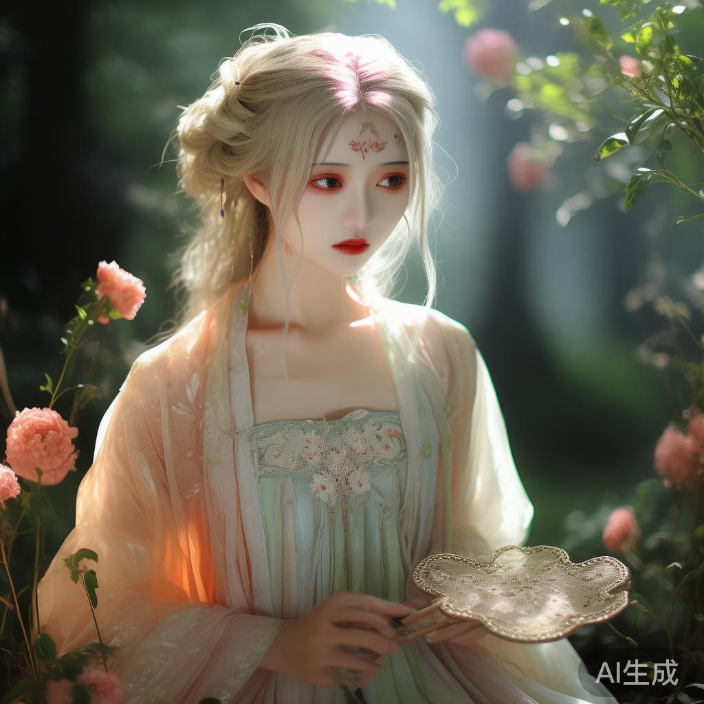 萌系林黛玉唯美图片