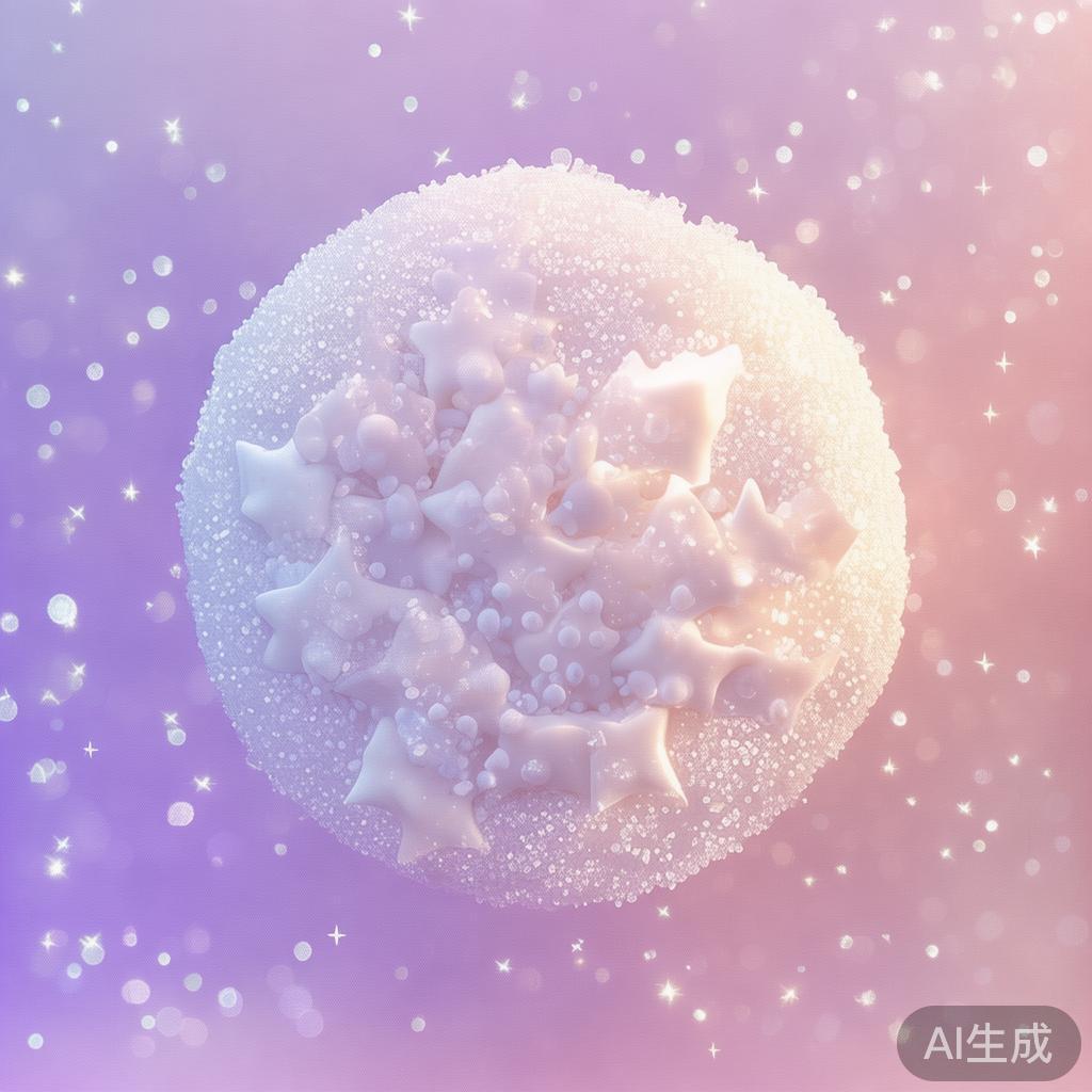 萌系通知图片，糖霜裹着星光