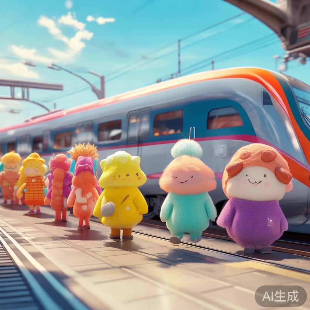 萌暖高铁图片大全图