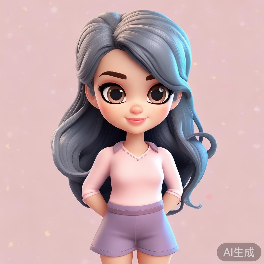 萌系卡通成熟美女头像图片
