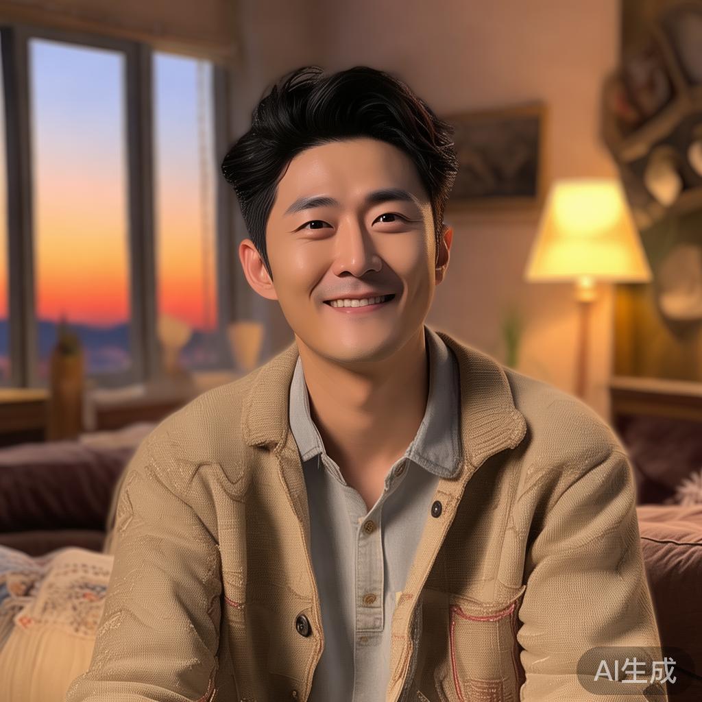 李现温馨卡通高清图片