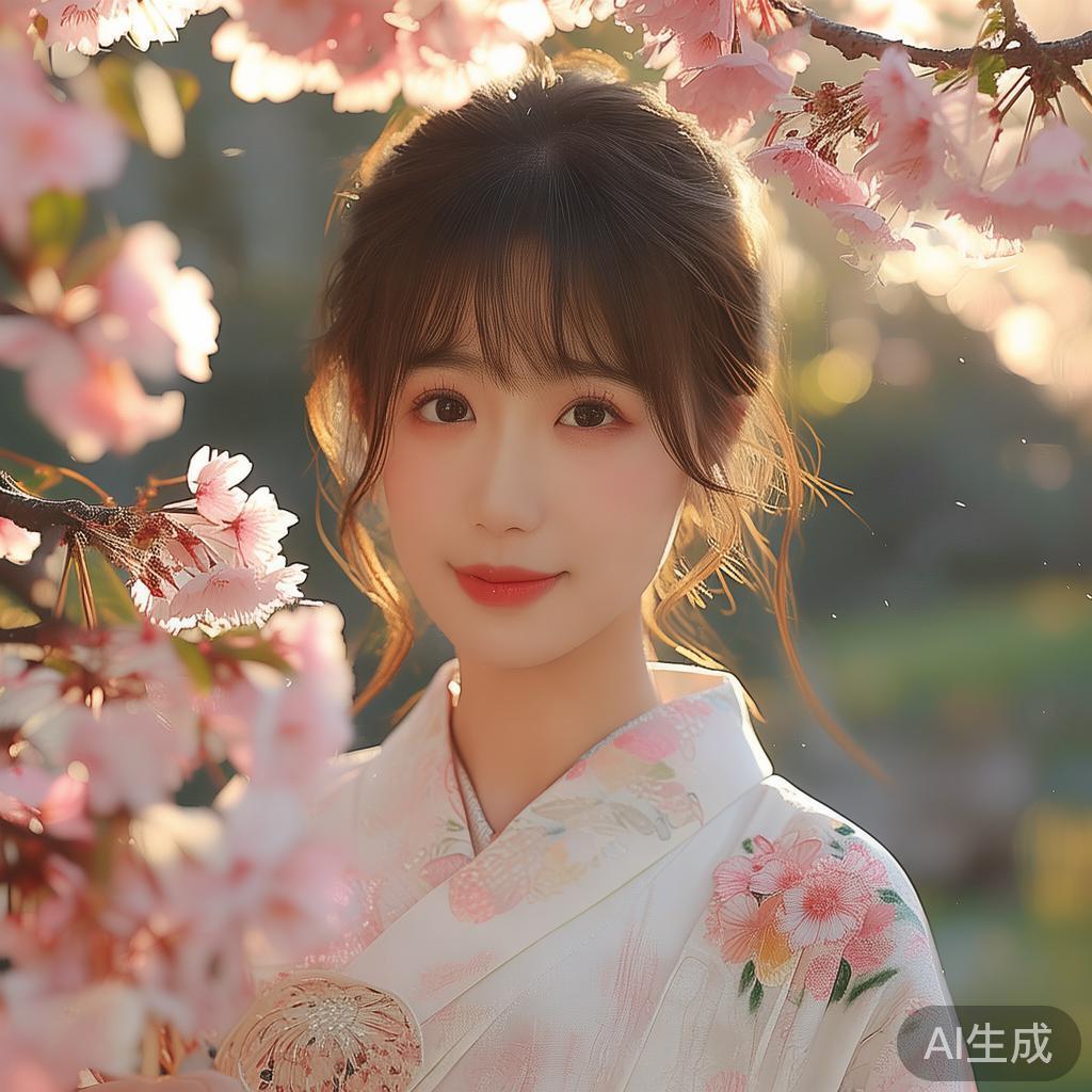 日本萌美女暖心图片