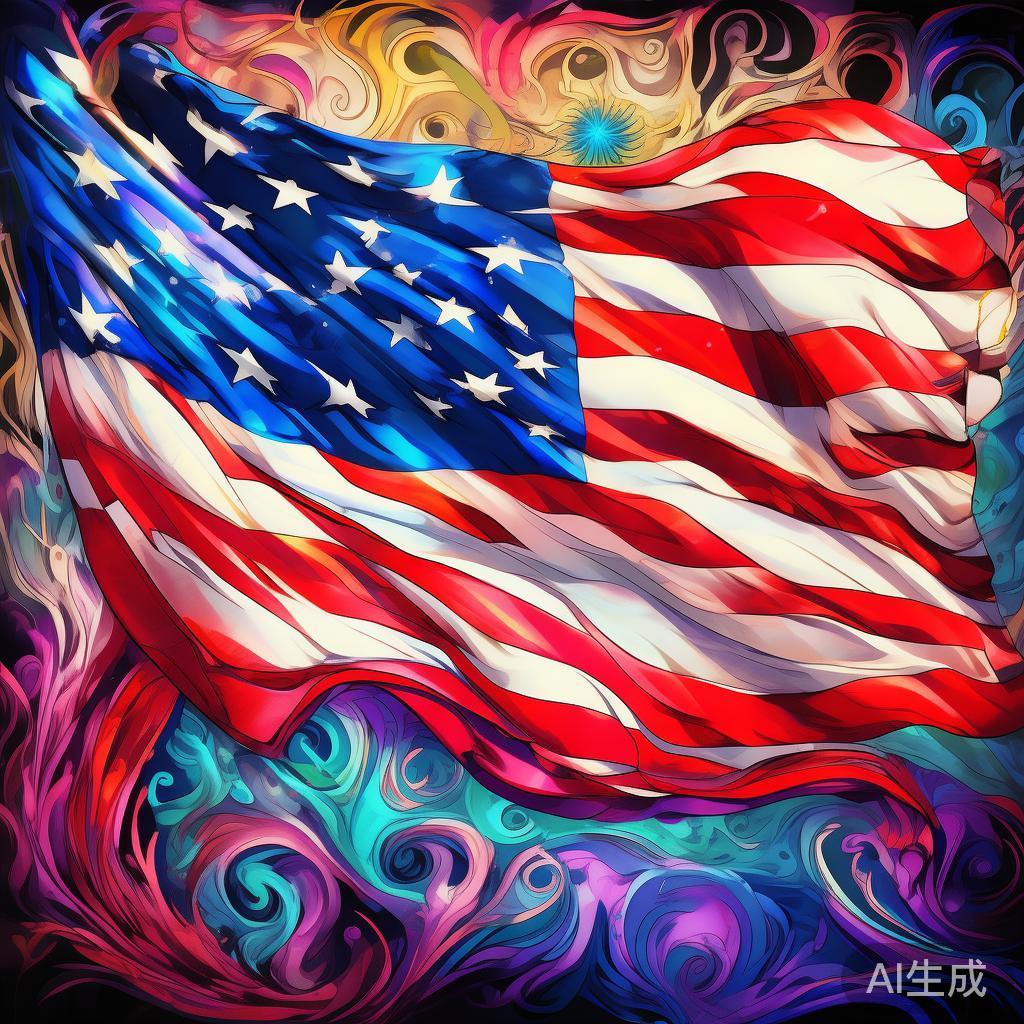 动漫风国旗高清大图图片