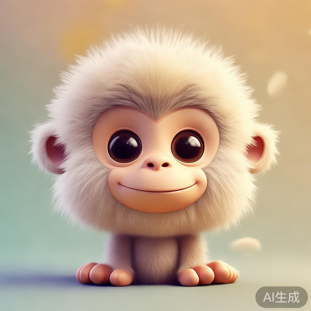 猴子头像库里暖萌图片