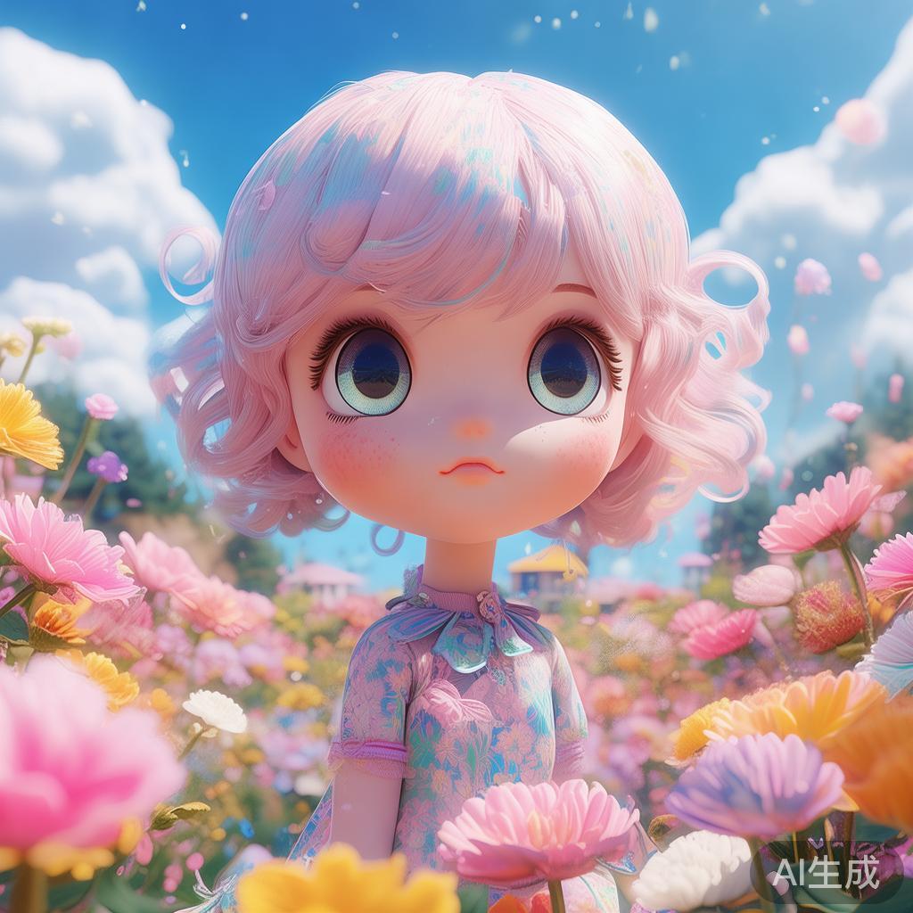 萌系花动漫高清图片